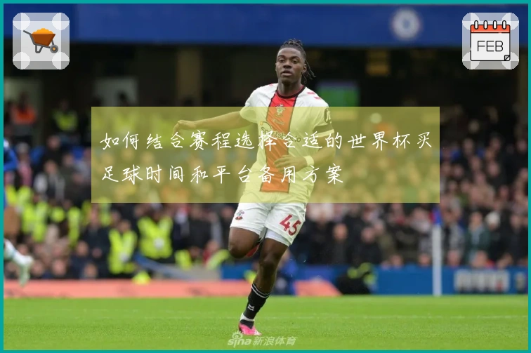 如何结合赛程选择合适的世界杯买足球时间和平台备用方案